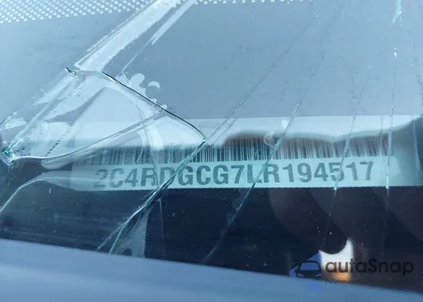 2020 Dodge Grand Caravan Sxt из США, поврежденный, VIN 2C4RDGCG7LR194517